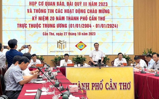 Bộ Tư pháp kiểm tra văn bản Quy chế họp báo do UBND TP Cần Thơ ban hành