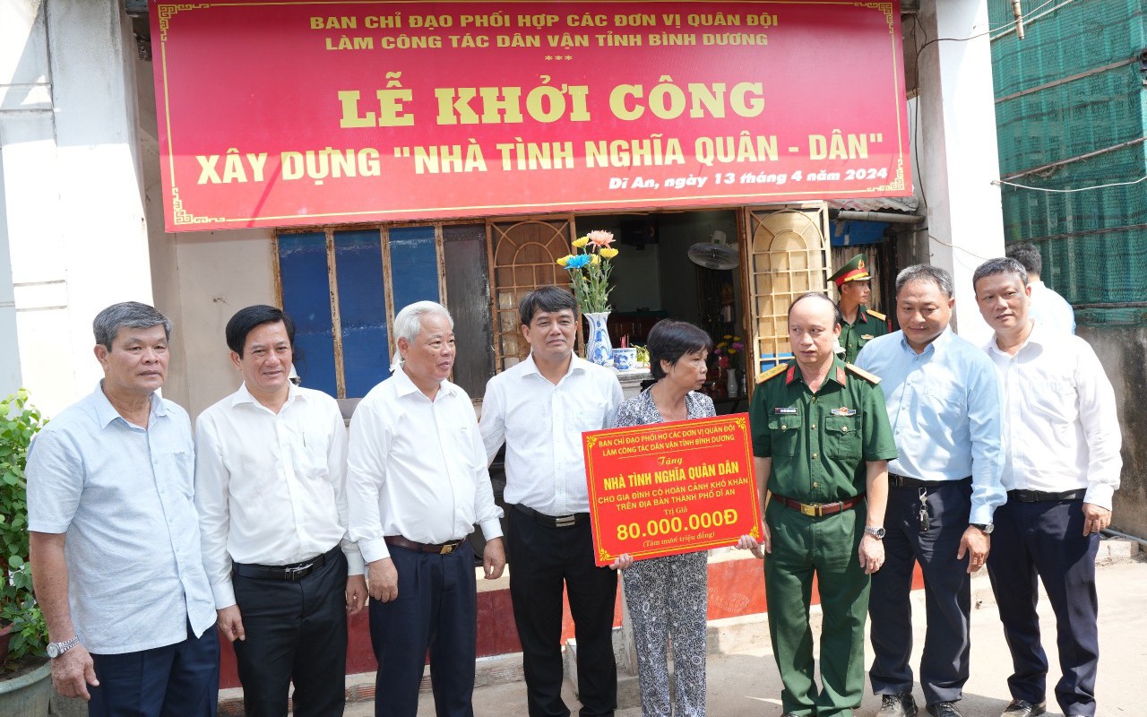 Bình Dương ra quân làm công tác dân vận