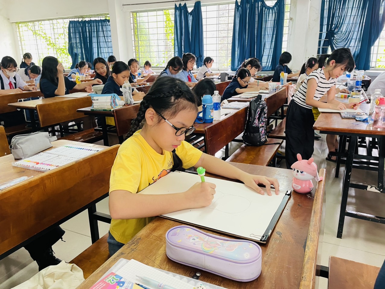 Khai mạc cuộc thi vẽ tranh &ldquo;Nước v&agrave; sự sống&rdquo;- Ảnh 3.