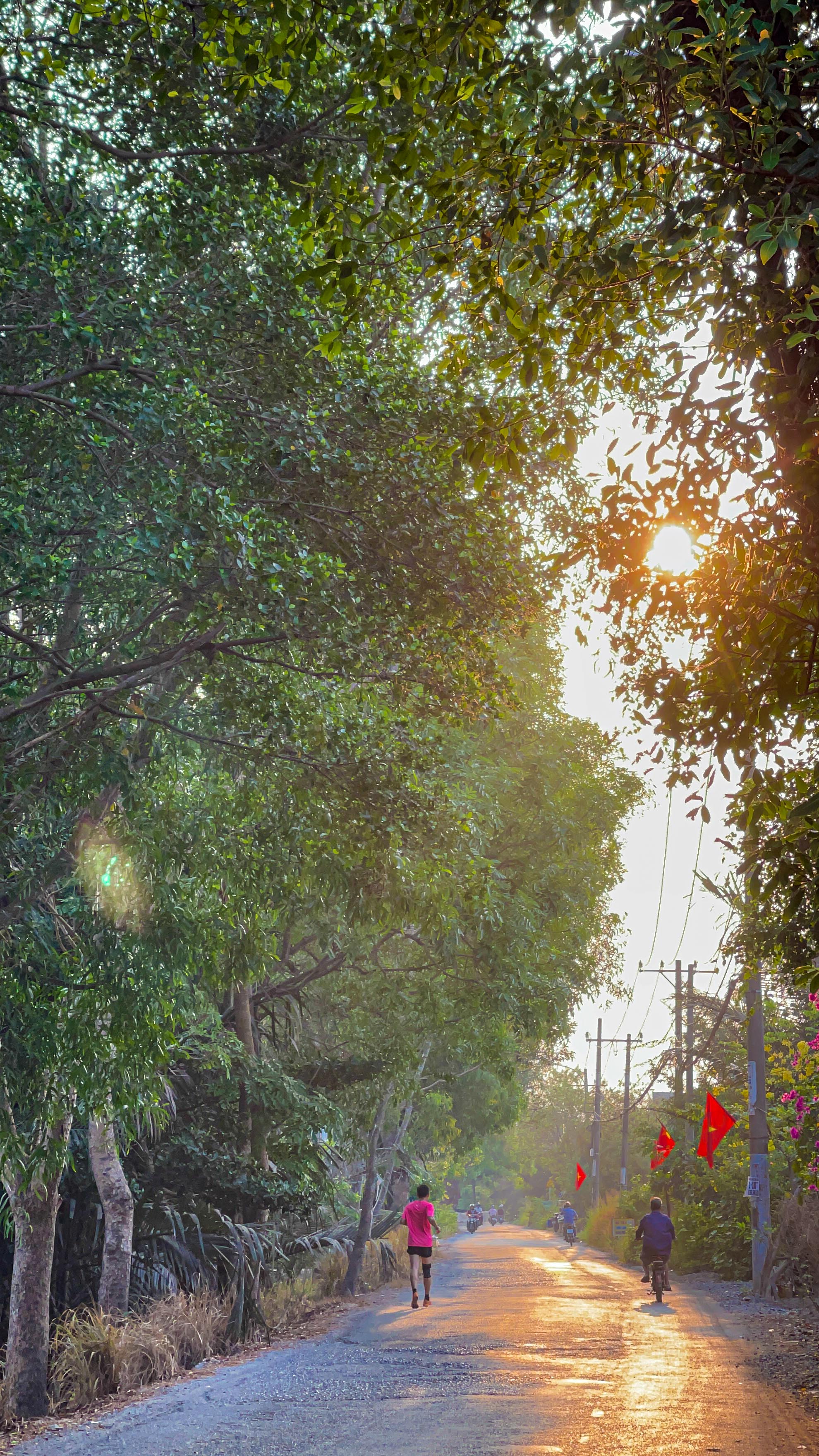 Chạy thử c&aacute;c cung đường giải half-marathon 
