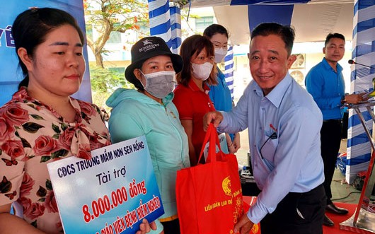 Tiếp sức người lao động thiết thực, lâu dài