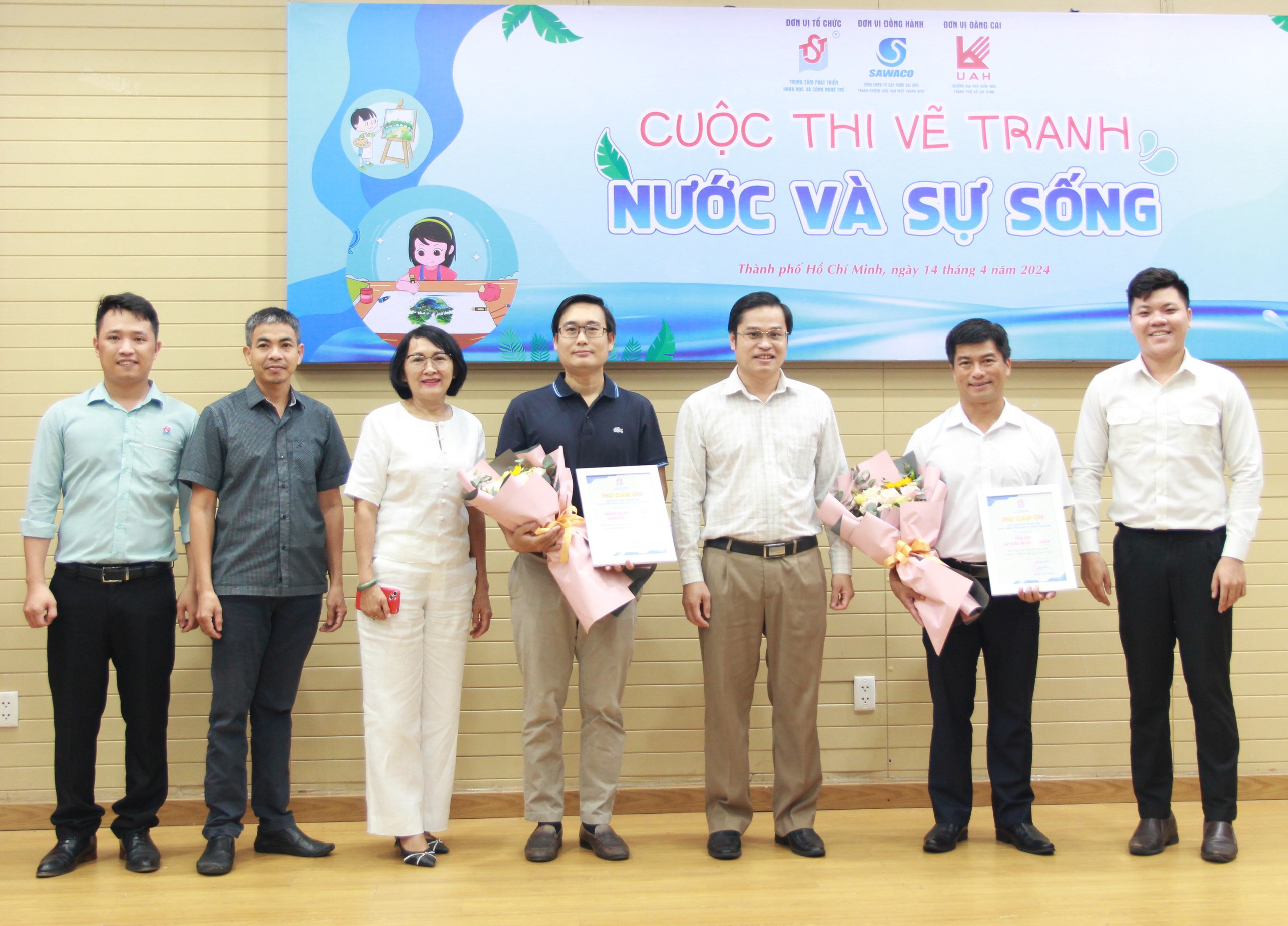 Khai mạc cuộc thi vẽ tranh “Nước và sự sống”- Ảnh 2.