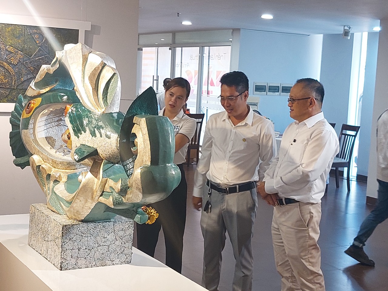 43 tác phẩm hội họa đặc sắc tham gia triển lãm mỹ thuật