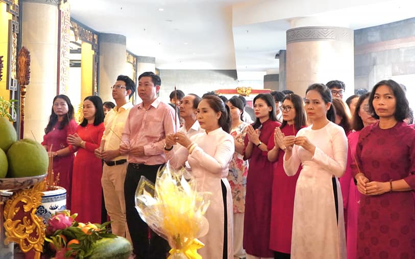 Lễ Giỗ Tổ Hùng Vương ở ngôi trường đặc biệt