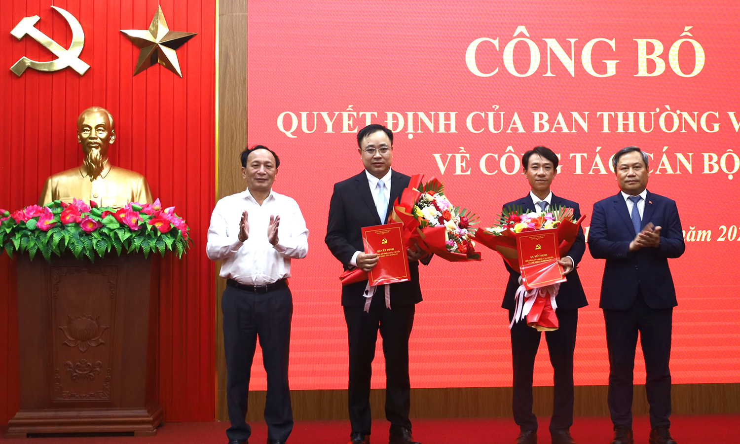 Bầu 2 B&iacute; thư huyện v&agrave; bổ nhiệm Ch&aacute;nh Văn ph&ograve;ng Tỉnh ủy Quảng B&igrave;nh- Ảnh 3.