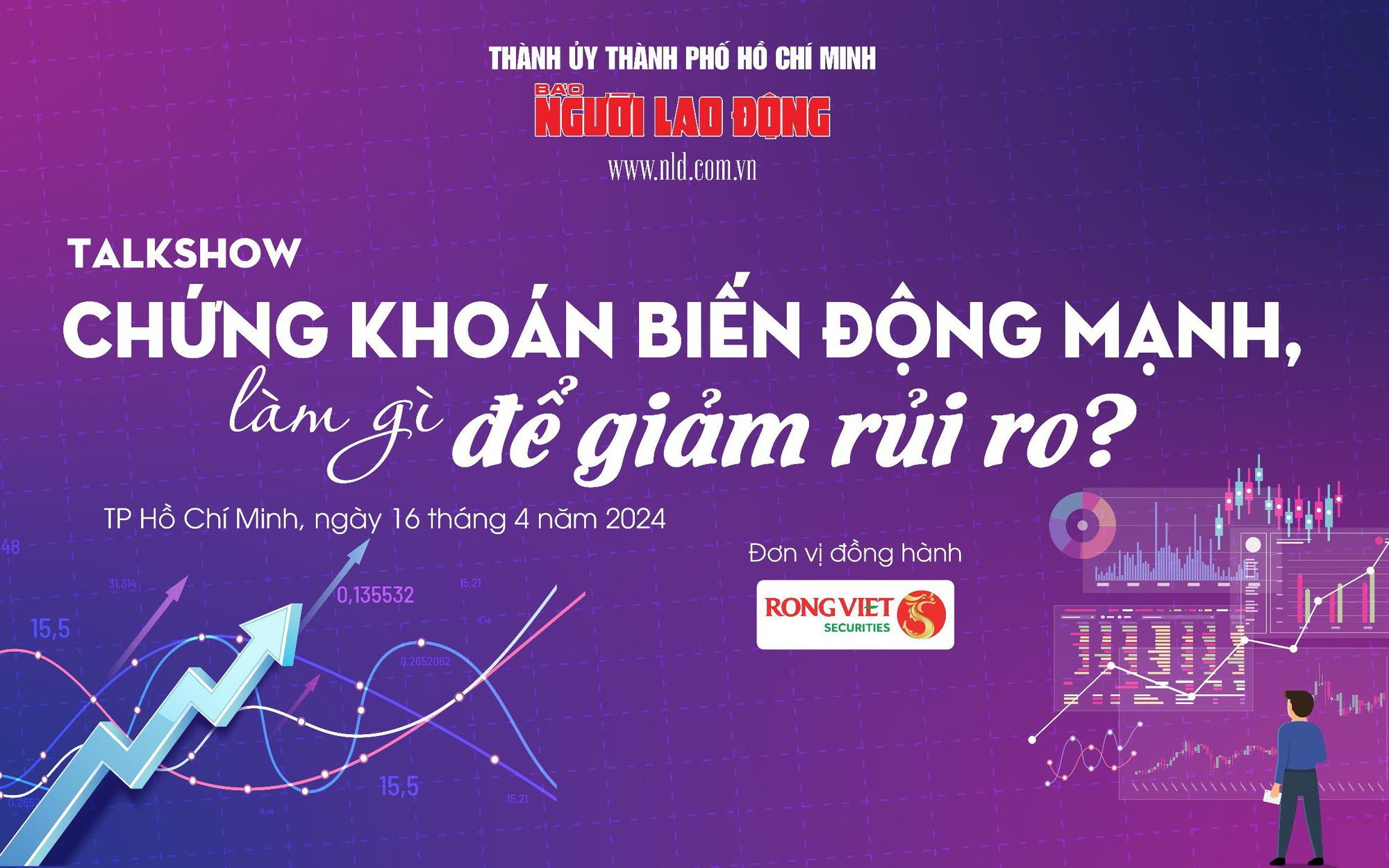 Livestream Talkshow: "Chứng khoán biến động mạnh, làm gì để giảm rủi ro?"