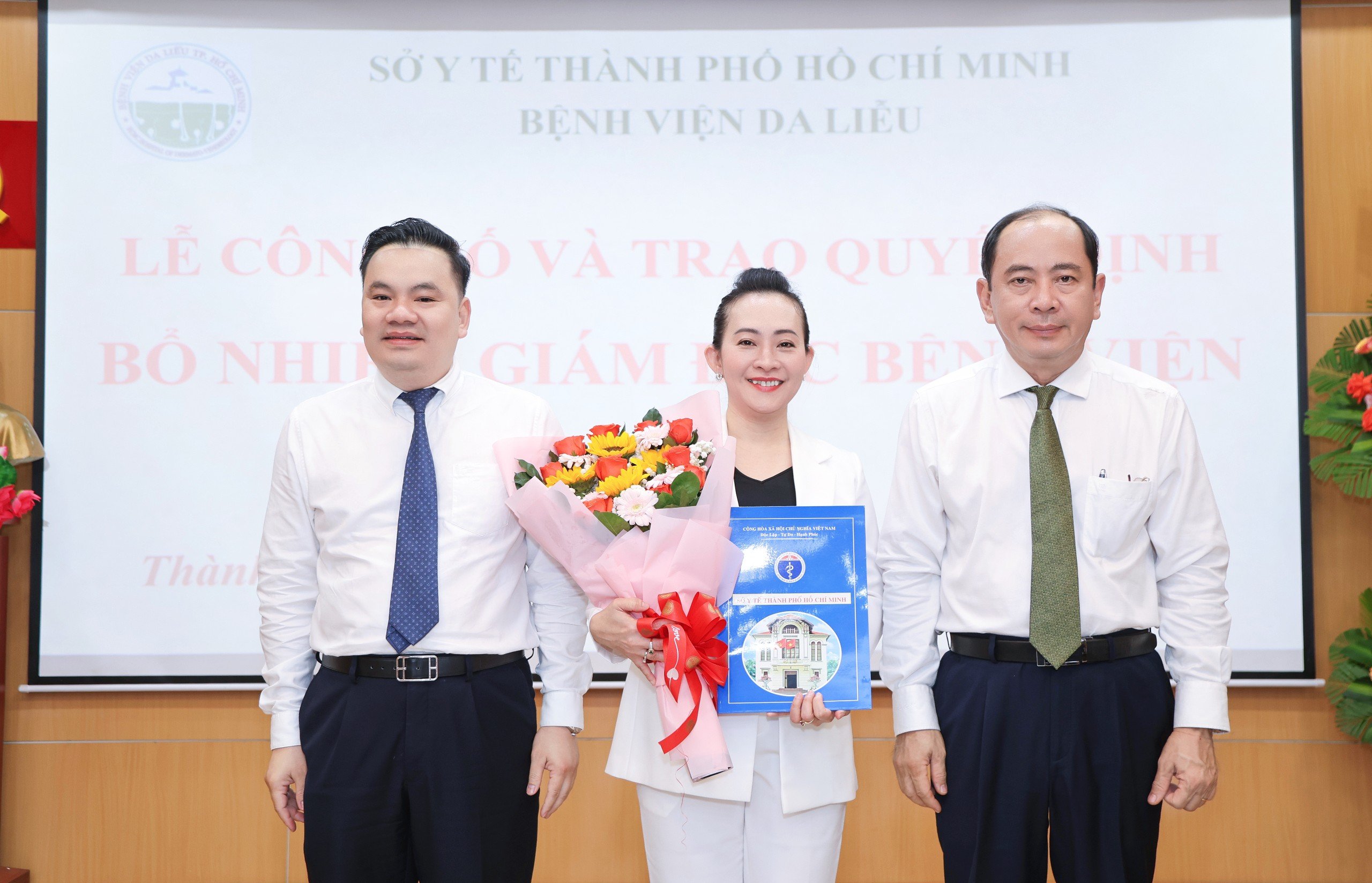 Bệnh viện Da liễu TP HCM có nữ giám đốc mới- Ảnh 1.