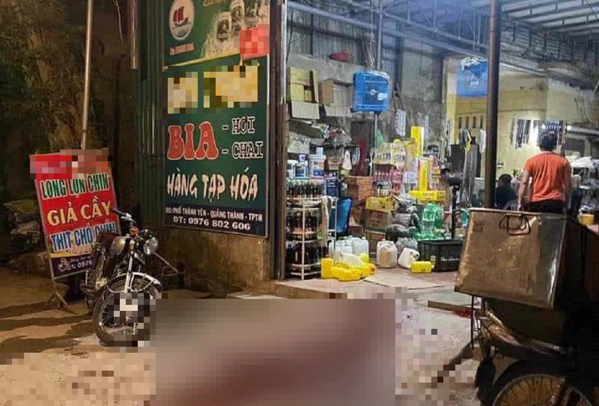 Một người đ&agrave;n &ocirc;ng bị h&agrave;ng x&oacute;m đ&acirc;m tử vong trước qu&aacute;n bia- Ảnh 1.
