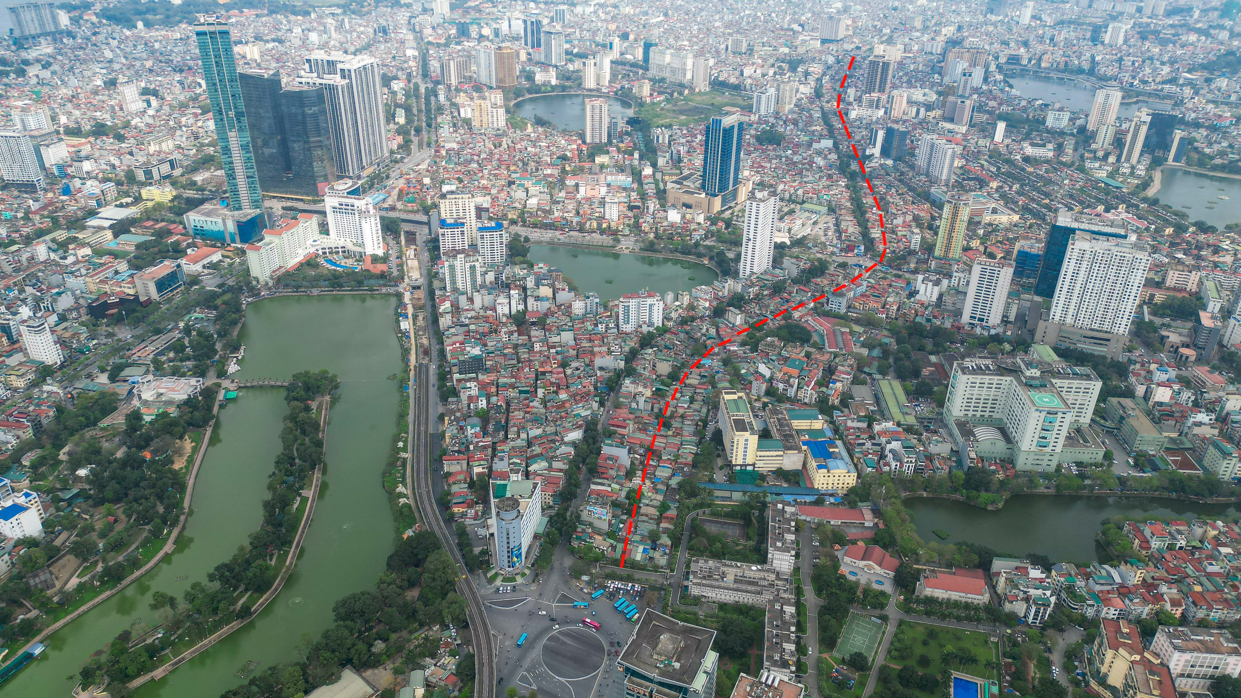 Hiện trạng tuyến vành đai được mệnh danh "đắt nhất hành tinh" ở Hà Nội- Ảnh 1.