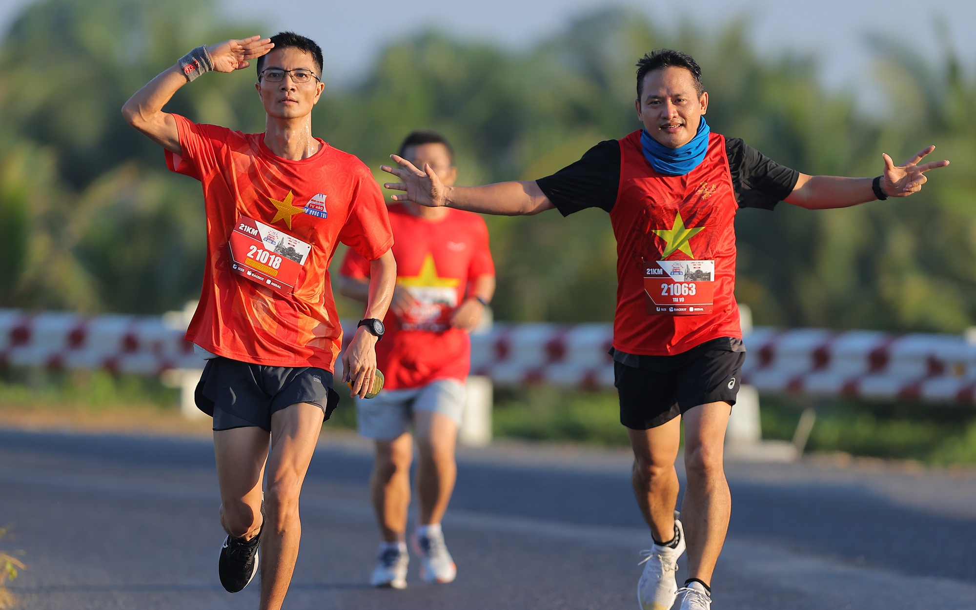 Khoảnh khắc ấn tượng tại giải half - marathon &ldquo;Tự h&agrave;o Tổ quốc t&ocirc;i