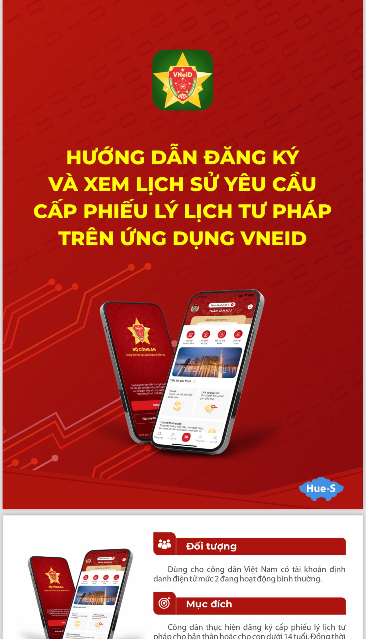 Thừa Thiên - Huế thí điểm cấp phiếu lý lịch tư pháp trên VNeID từ ngày 22-4- Ảnh 2.