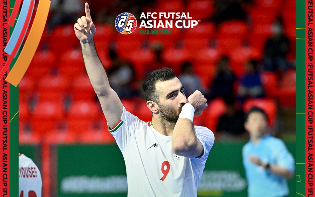 Xác định 4 cặp đấu tứ kết futsal châu Á