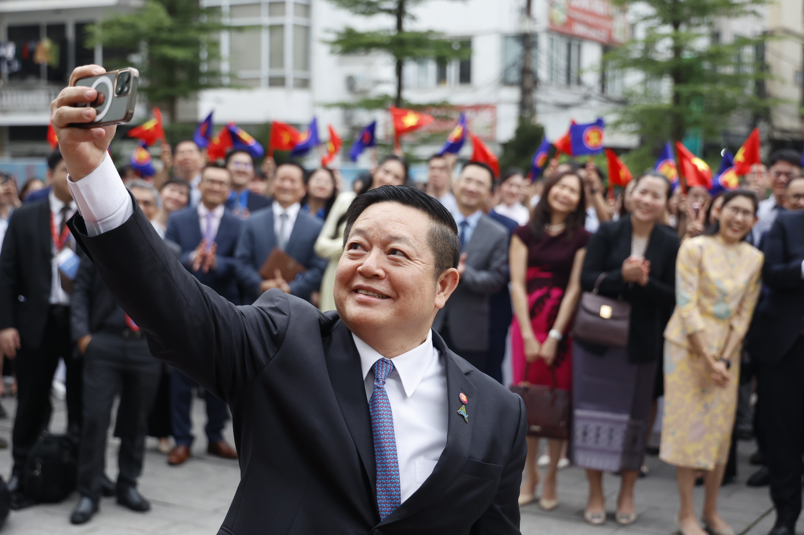 Tổng Thư ký ASEAN đối thoại với thanh niên tại Hà Nội- Ảnh 9.