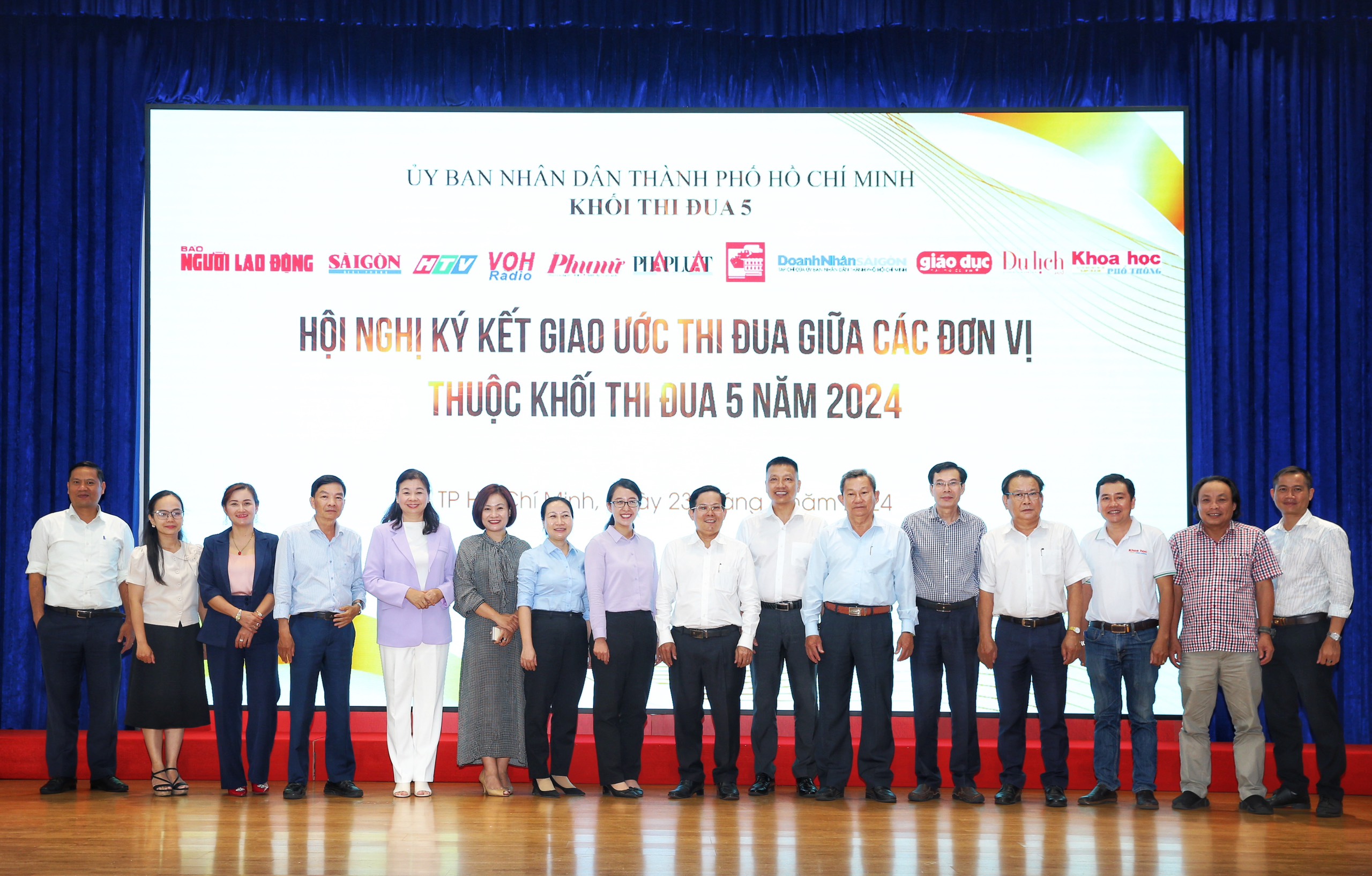 TP HCM: Khối thi đua 5 ký kết giao ước thi đua năm 2024- Ảnh 11.