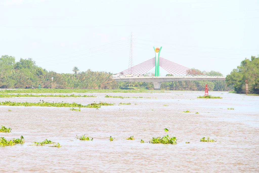NÓNG: Xả hơn 7 triệu m³ nước hồ Dầu Tiếng về sông Vàm Cỏ Đông để đẩy mặn- Ảnh 1.
