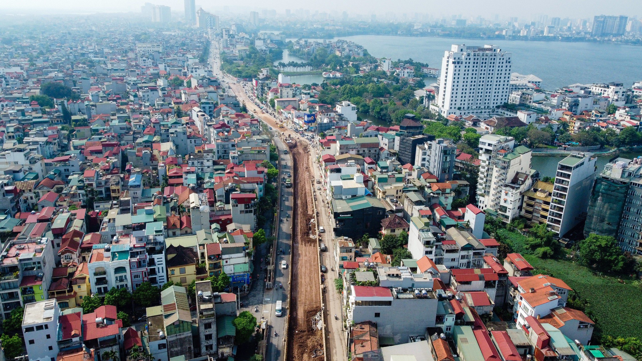 Tập đo&agrave;n Thuận An thi c&ocirc;ng chậm tiến độ dự &aacute;n giao th&ocirc;ng quan trọng nối H&agrave; Nội - Nội B&agrave;i- Ảnh 1.