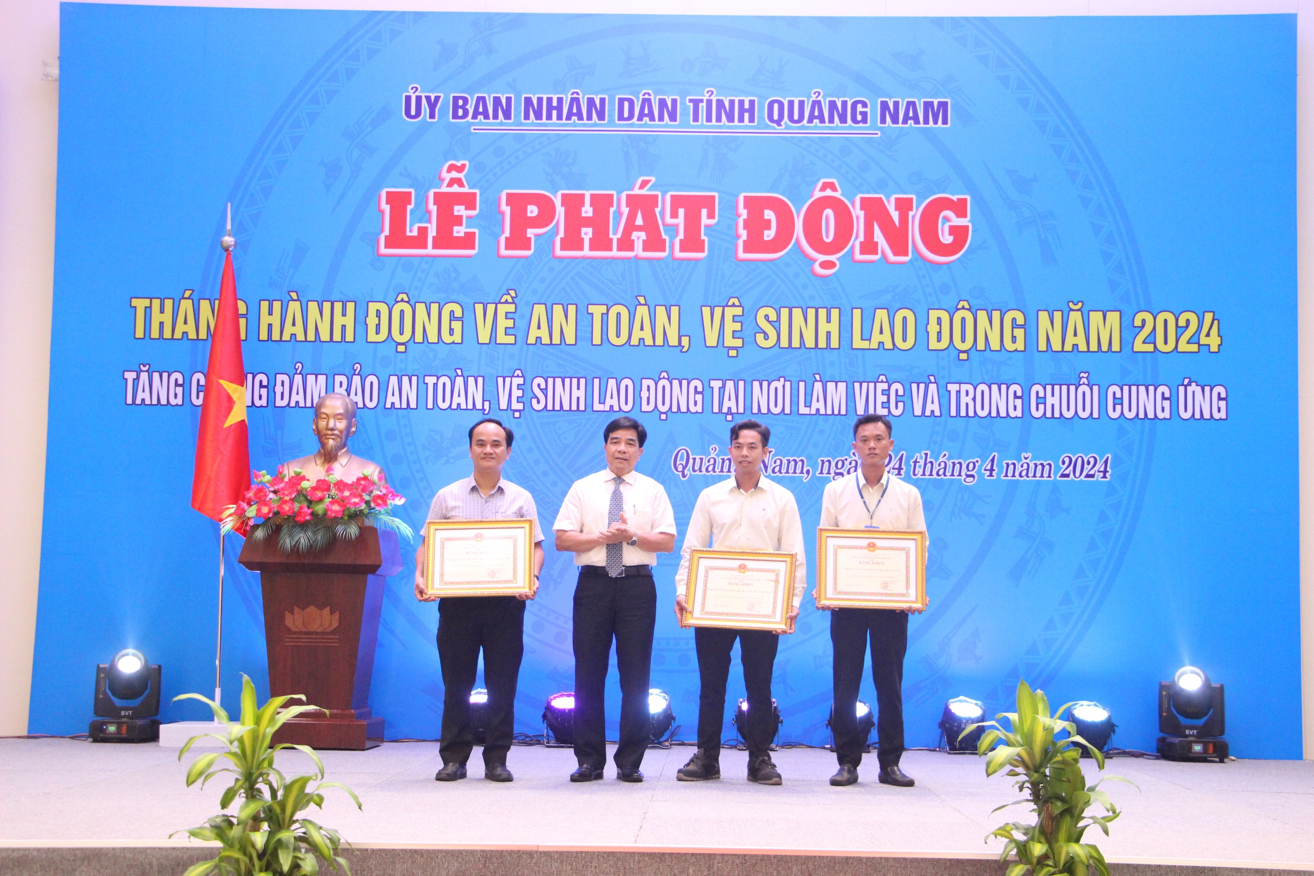 Quảng Nam phát động Tháng hành động về an toàn, vệ sinh lao động- Ảnh 3.
