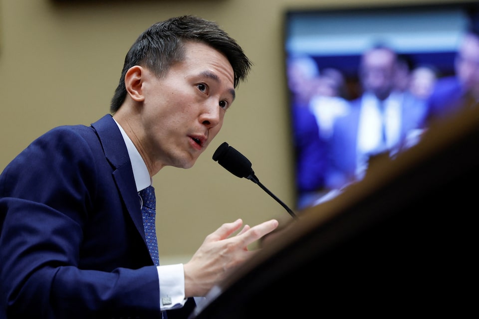 CEO TikTok Shou Zi Chew. Ảnh: Reuters