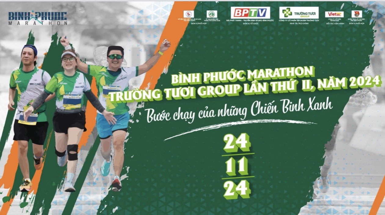 Giải Marathon B&igrave;nh Phước 2024: Bước chạy của những chiến binh xanh- Ảnh 2.