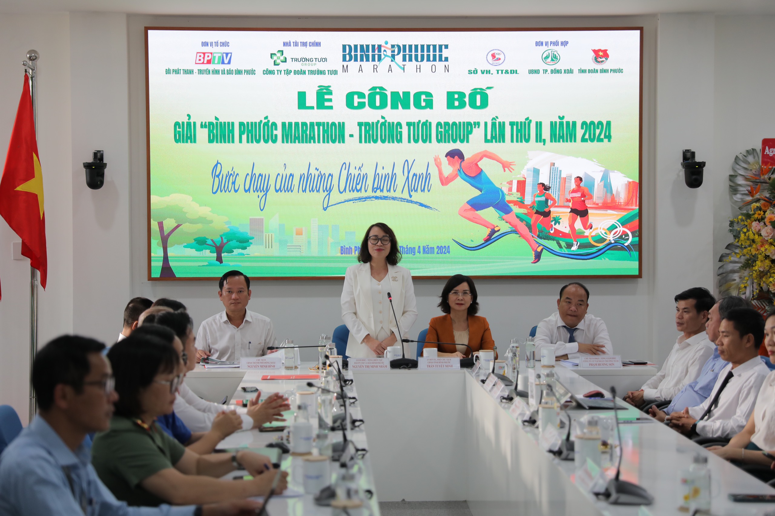 Giải Marathon B&igrave;nh Phước 2024: Bước chạy của những chiến binh xanh- Ảnh 1.