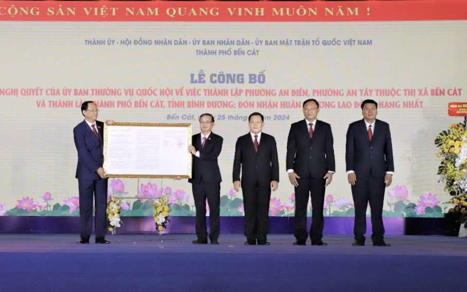 Bình Dương: Bến Cát lên thành phố