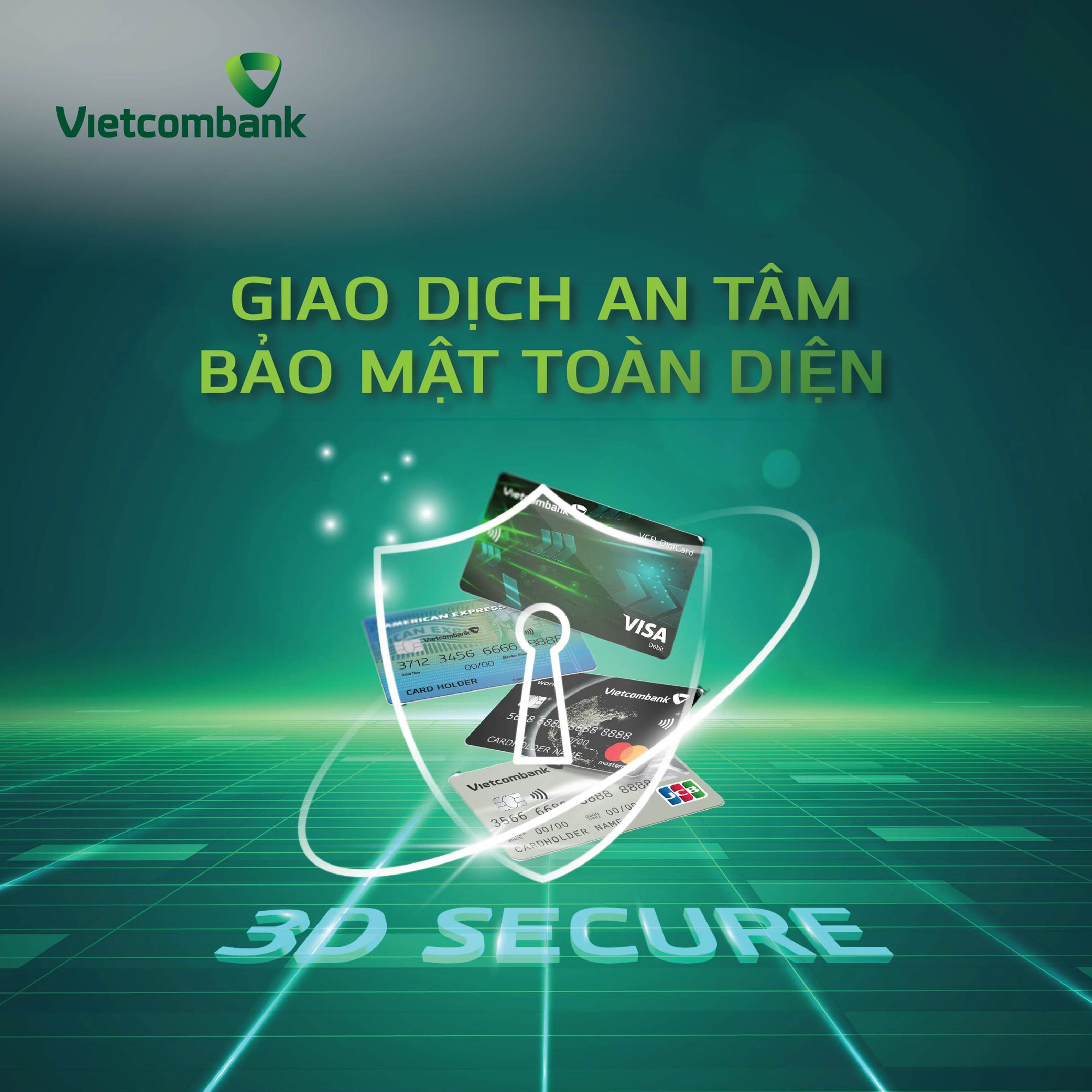 An t&acirc;m giao dịch &ndash; bảo vệ to&agrave;n diện c&ugrave;ng thẻ Vietcombank- Ảnh 1.