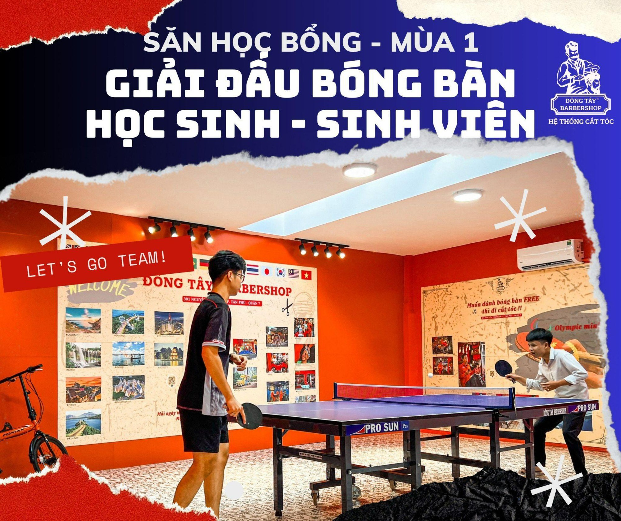 Giải b&oacute;ng b&agrave;n Đ&ocirc;ng T&acirc;y Barbershop: Kết nối cộng đồng, kh&aacute;m ph&aacute; t&agrave;i năng- Ảnh 1.