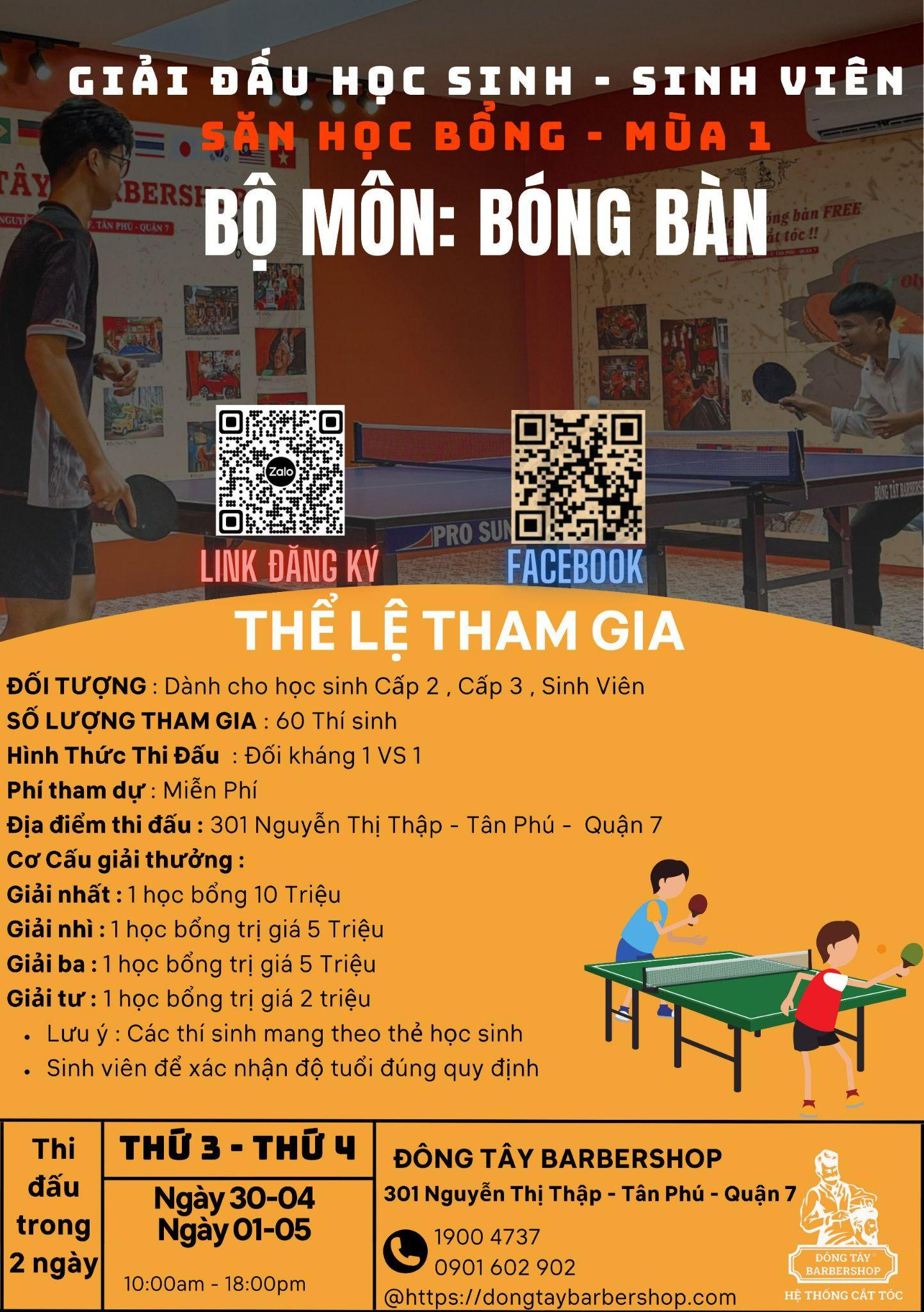 Giải b&oacute;ng b&agrave;n Đ&ocirc;ng T&acirc;y Barbershop: Kết nối cộng đồng, kh&aacute;m ph&aacute; t&agrave;i năng- Ảnh 4.