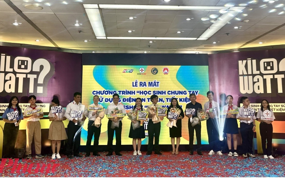 Ngành điện TP HCM phối hợp HTV9 làm gameshow về sử dụng điện an toàn, tiết kiệm cho học sinh