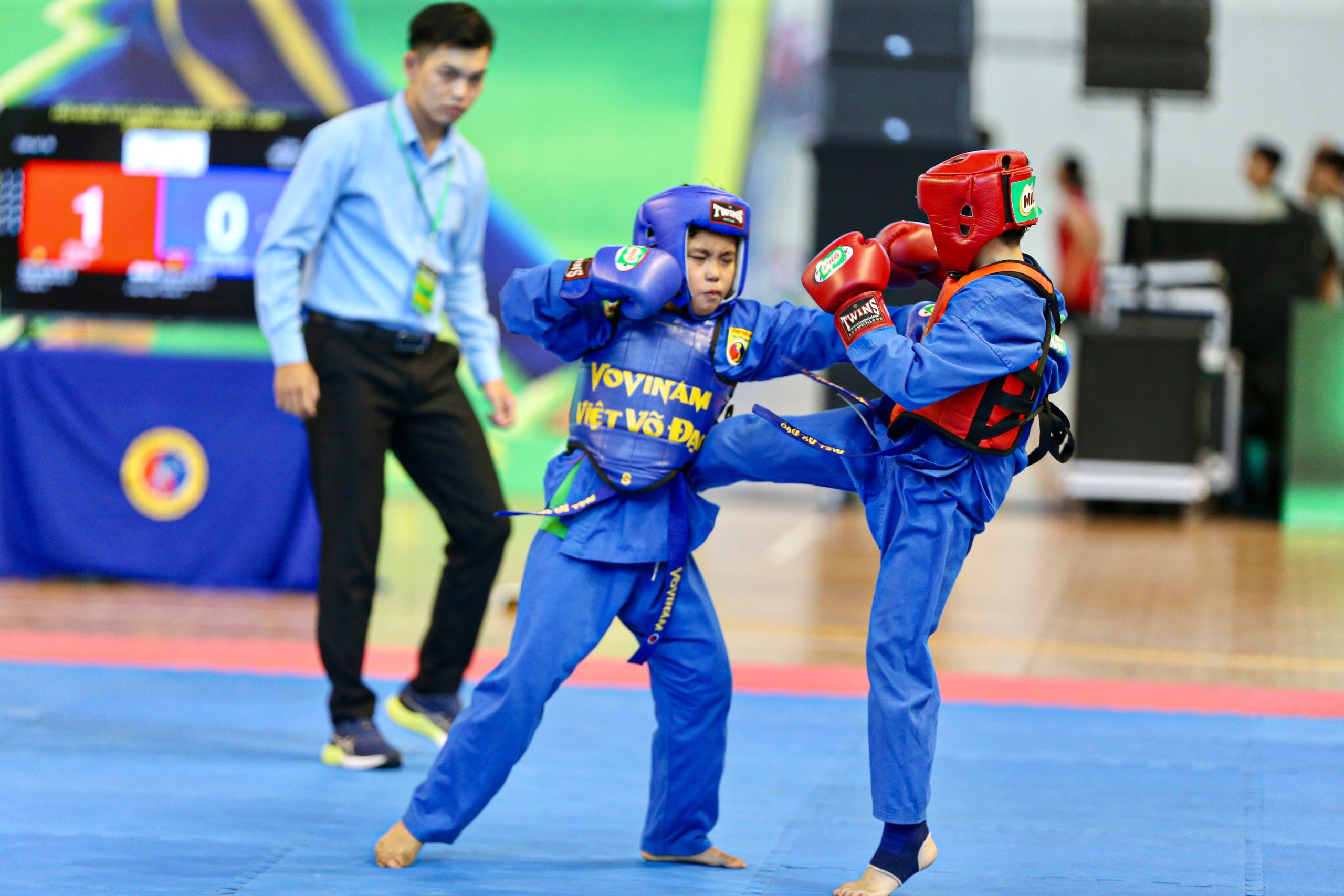 Hơn 1.500 VĐV tranh tài Giải Vovinam Hội khoẻ Phù Đổng TP HCM năm học 2023-2024- Ảnh 3.