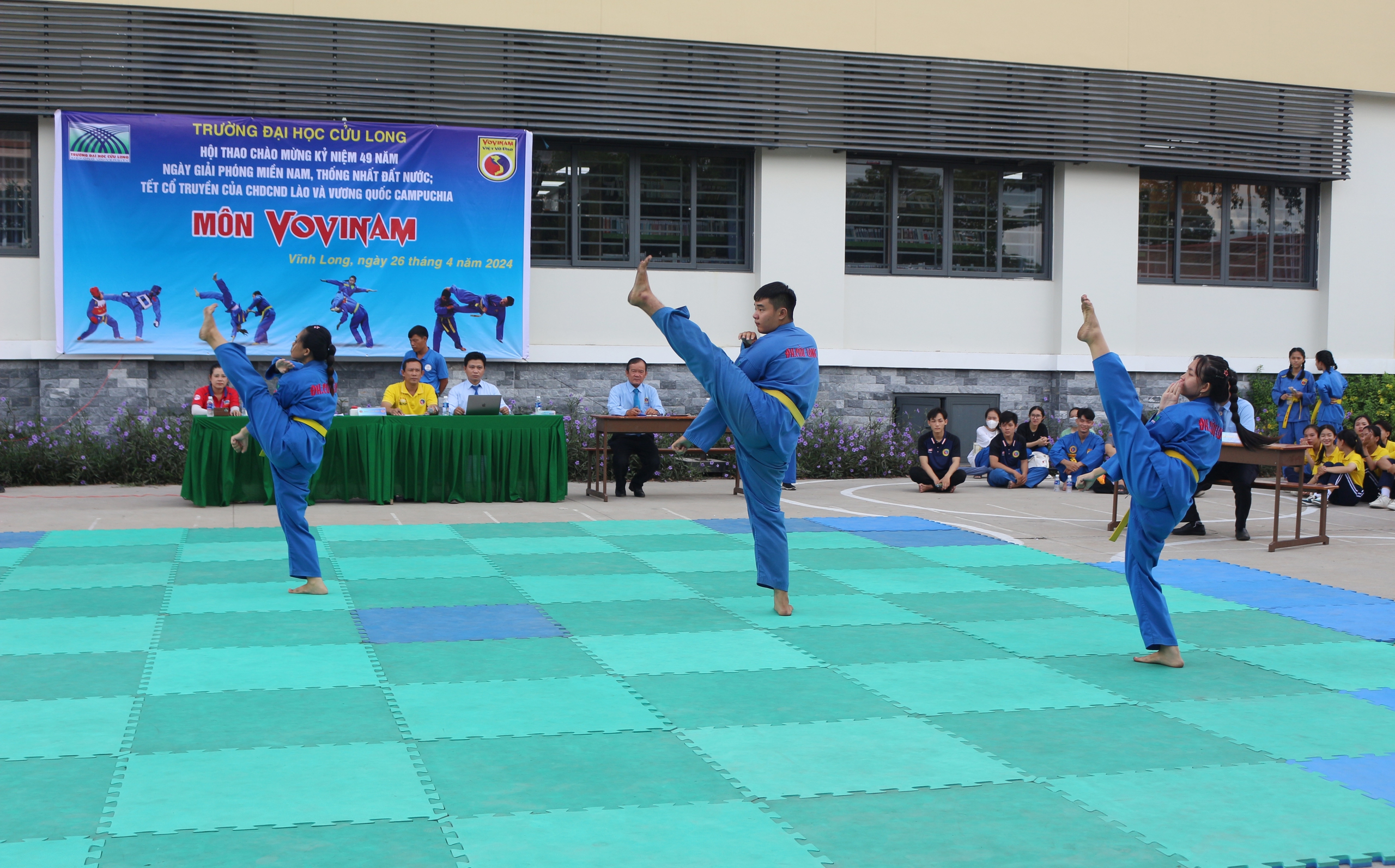 500 vận động vi&ecirc;n tham gia hội thao tại Trường ĐH Cửu Long- Ảnh 6.