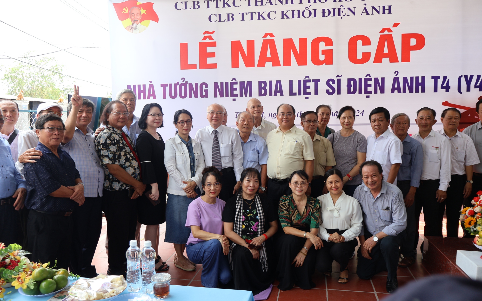 Khánh thành Nhà tưởng niệm Bia Liệt sĩ Điện ảnh T4