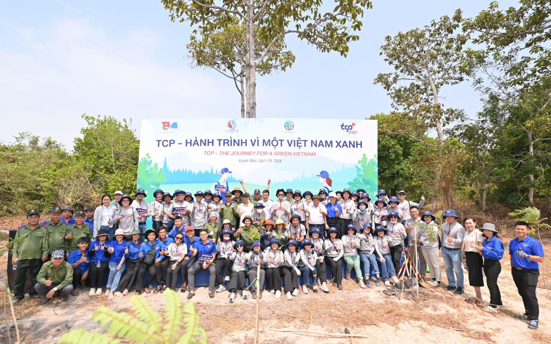 2.700 cây lim được trồng tại tỉnh Bà Rịa Vũng Tàu cho Việt Nam thêm xanh