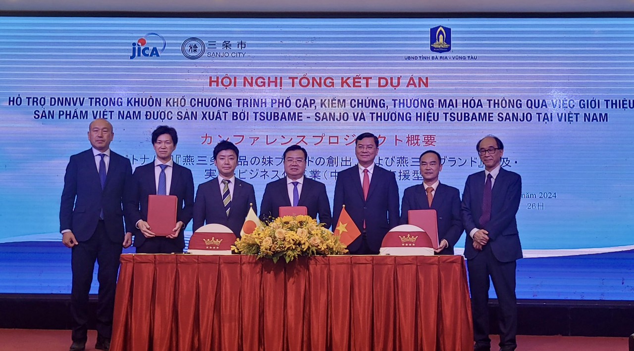K&yacute; kết hợp t&aacute;c giữa B&agrave; Rịa - Vũng T&agrave;u v&agrave; Sanjo Nhật Bản- Ảnh 2.