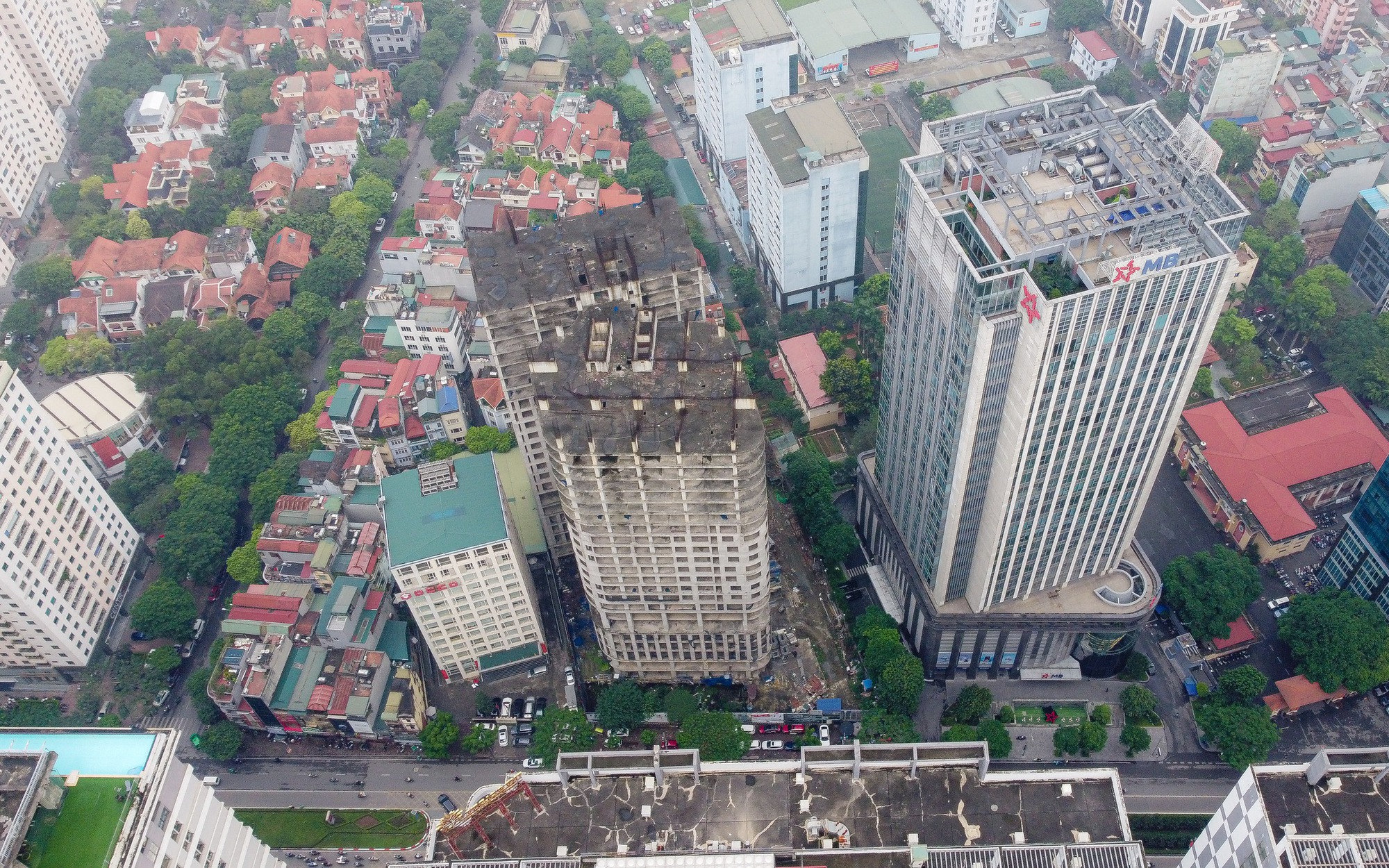 Cận cảnh dự án Thành An Tower liên quan vụ án bị khởi tố