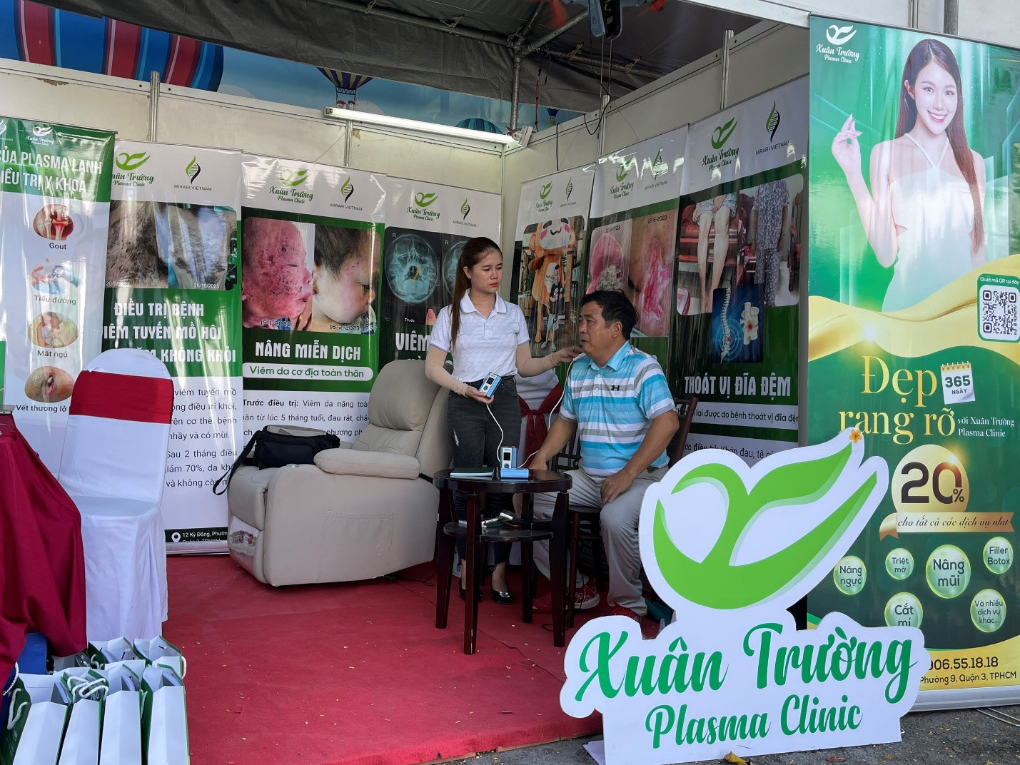 Xu&acirc;n Trường Plasma Clinic mang sản phẩm sức khỏe Mirari Medical Plasma đến Lễ hội sống khỏe 2024- Ảnh 4.