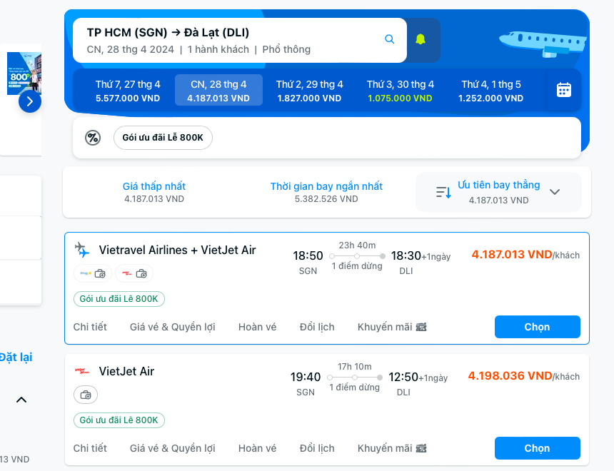 Nhiều người đổi lịch trình nghỉ lễ vì giá vé máy bay cao- Ảnh 1.
