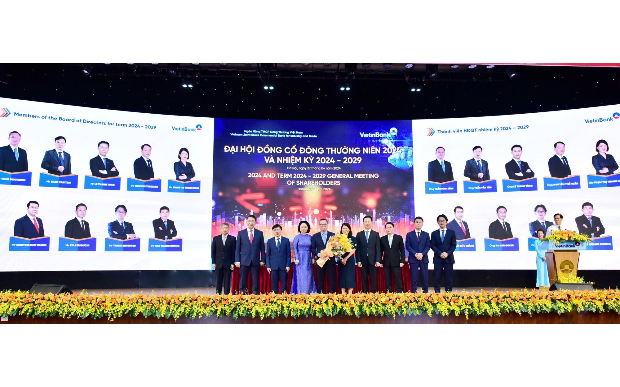 VietinBank thông qua nhân sự HĐQT nhiệm kỳ 2024-2029