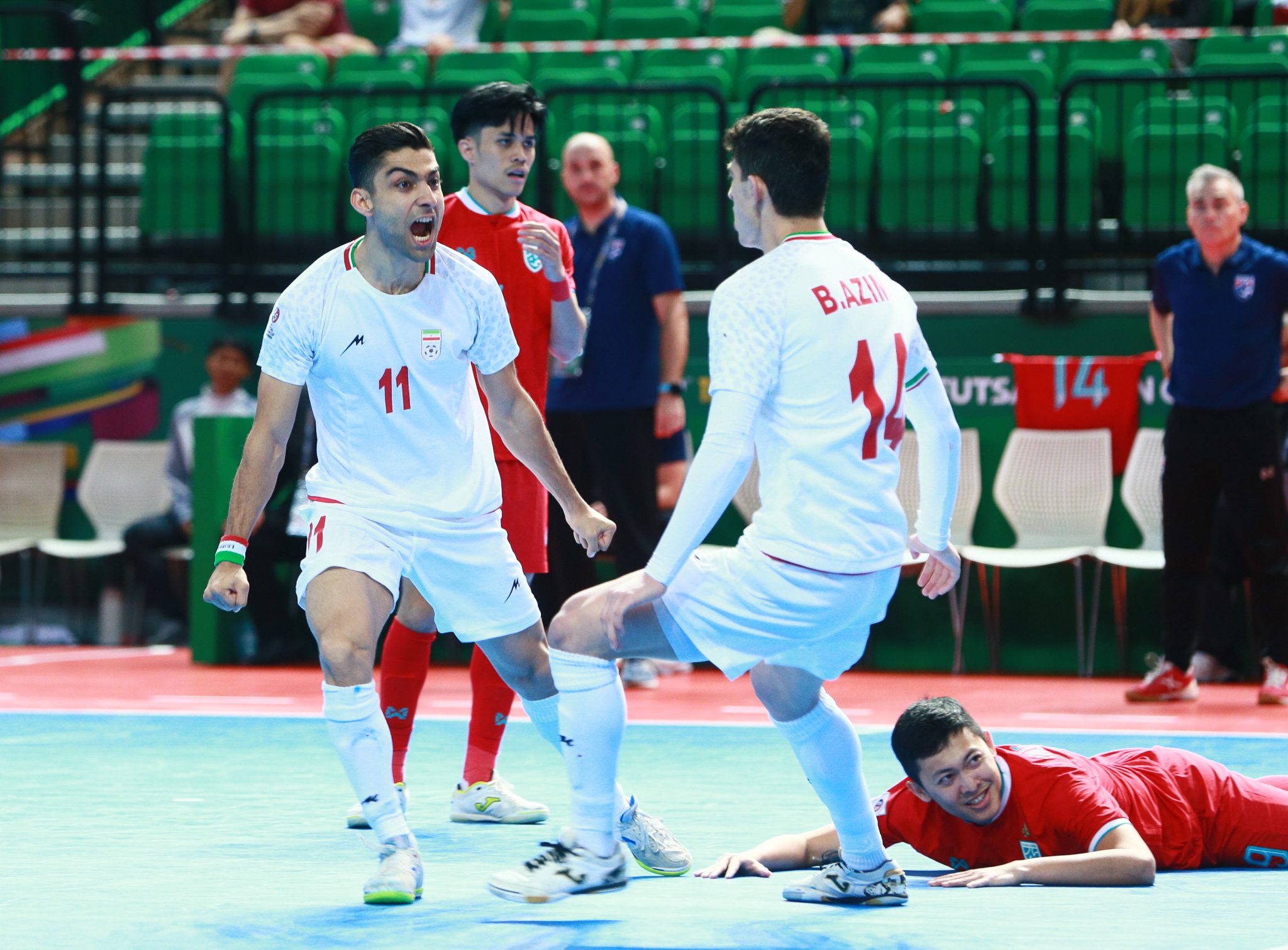 Thua đậm Iran, futsal Th&aacute;i Lan vỡ mộng v&ocirc; địch ch&acirc;u &Aacute; tr&ecirc;n s&acirc;n nh&agrave;- Ảnh 2.