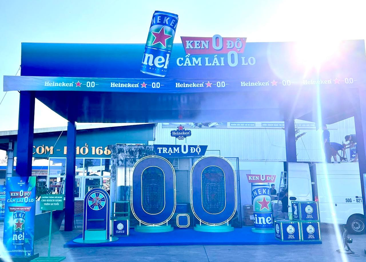 Heineken 0.0 tiếp tục nh&acirc;n rộng m&ocirc; h&igrave;nh &ldquo;Trạm kh&ocirc;ng độ&rdquo;- Ảnh 1.