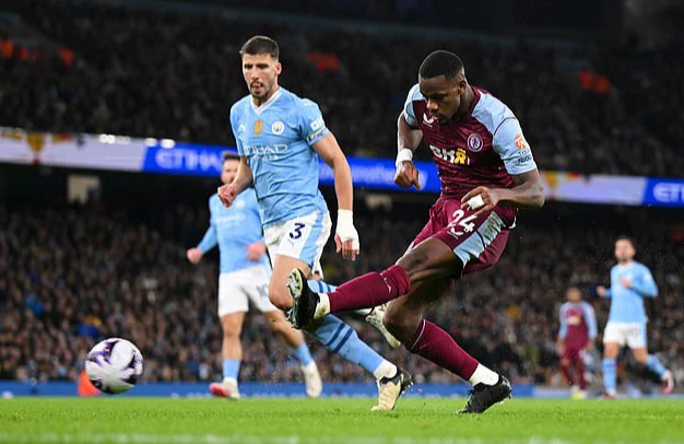 Jhon Duran gỡ hòa 1-1 cho Aston Villa