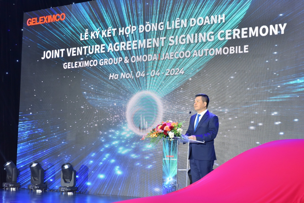 Li&ecirc;n doanh GELEXIMCO v&agrave; OMODA&JAECOO đầu tư nh&agrave; m&aacute;y sản xuất &ocirc; t&ocirc; tại Việt Nam- Ảnh 1.
