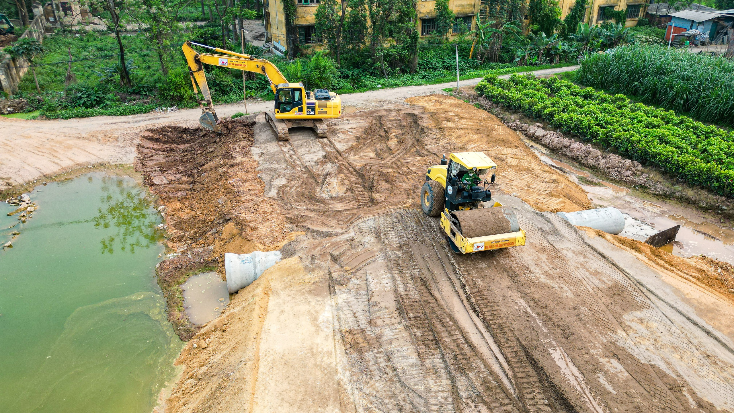 Toàn cảnh vị trí xây dựng cầu Hồng Hà vượt sông Hồng trị giá gần 10.000 tỉ đồng- Ảnh 9.