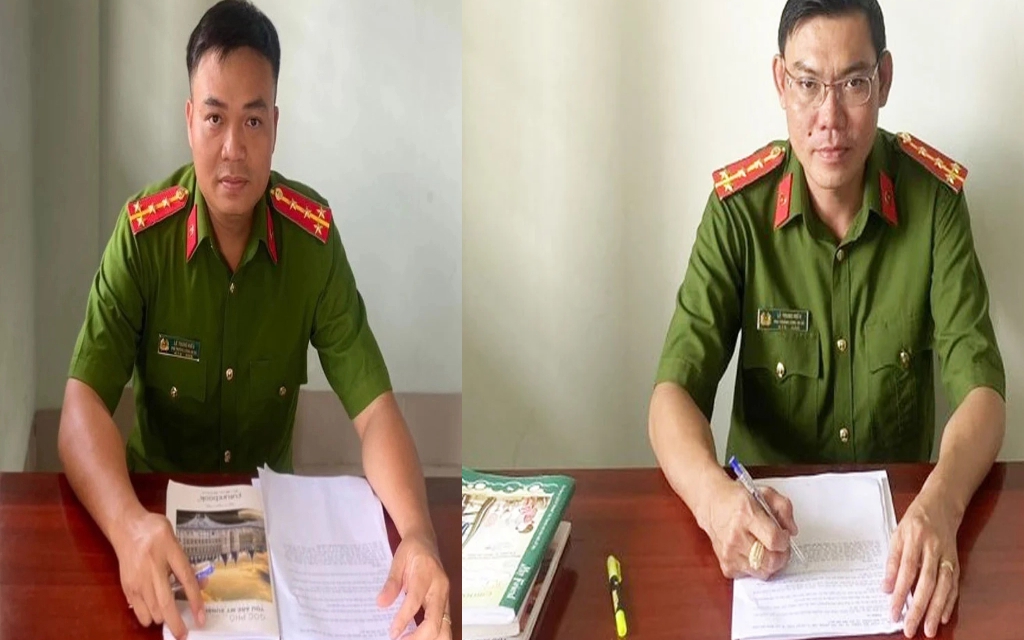 2 đại úy công an ở Long An cứu sống cháu bé người Trung Quốc
