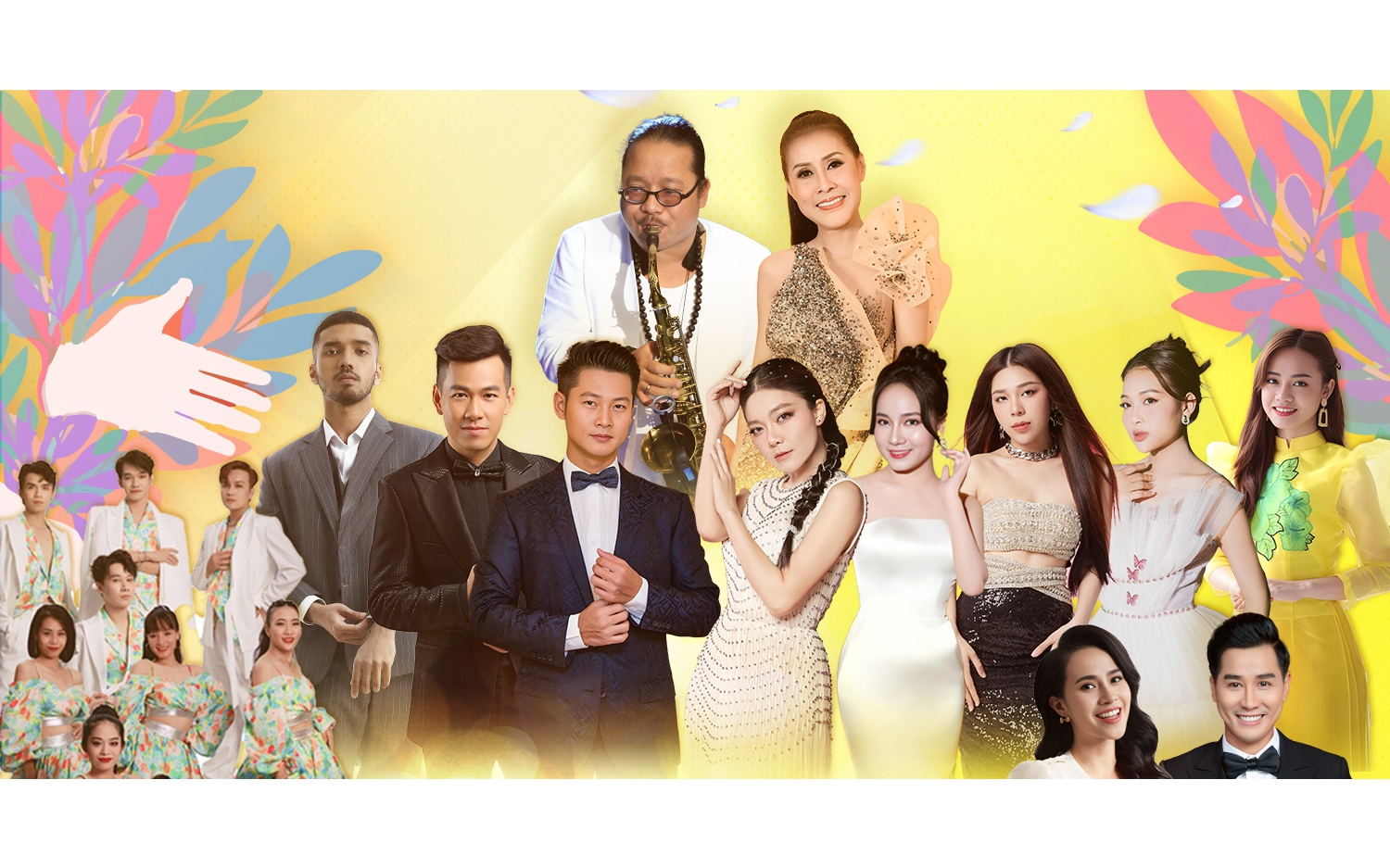 Thanh Ngọc, Hồ Trung Dũng, Đức Tuấn hội ngộ trong show "Màu của nắng"