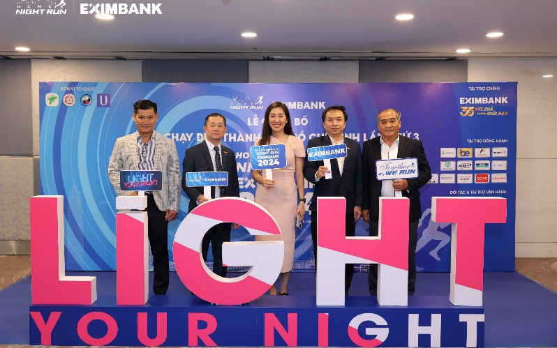 5.000 vận động viên sẽ tham gia giải chạy đêm TP HCM lần thứ 3 năm 2024