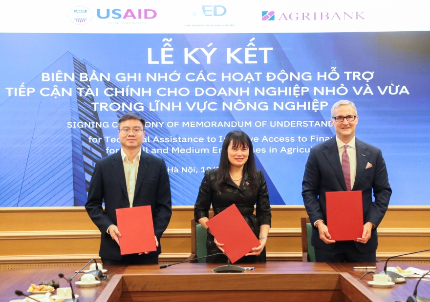 Agribank hợp t&aacute;c tăng cường hỗ trợ doanh nghiệp nhỏ v&agrave; vừa trong lĩnh vực n&ocirc;ng nghiệp tiếp cận t&agrave;i ch&iacute;nh- Ảnh 1.