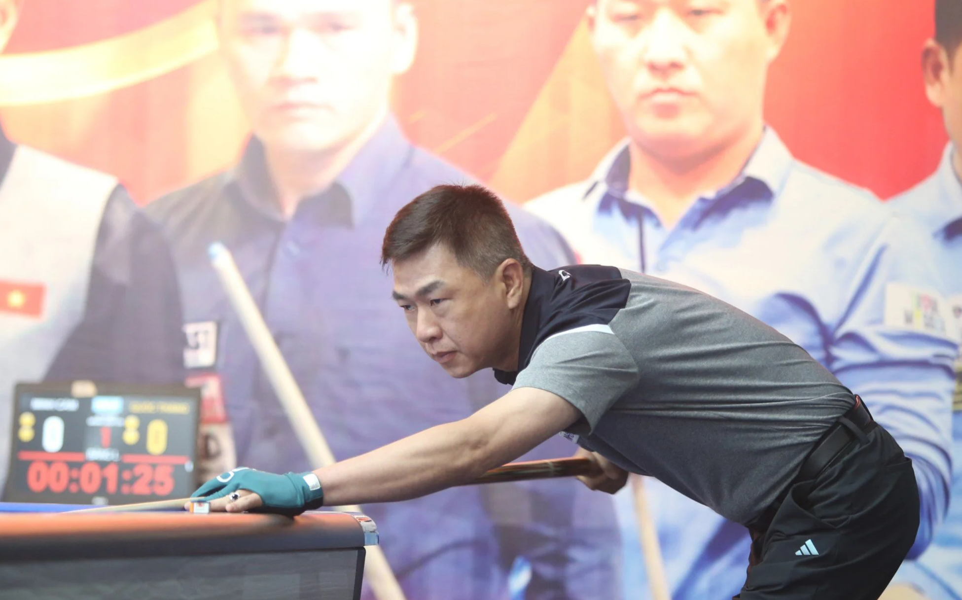 Nguyễn Cao Nh&acirc;n Minh Qu&acirc;n v&ocirc; địch billiards libre cadre 71/2 - Ảnh 1.