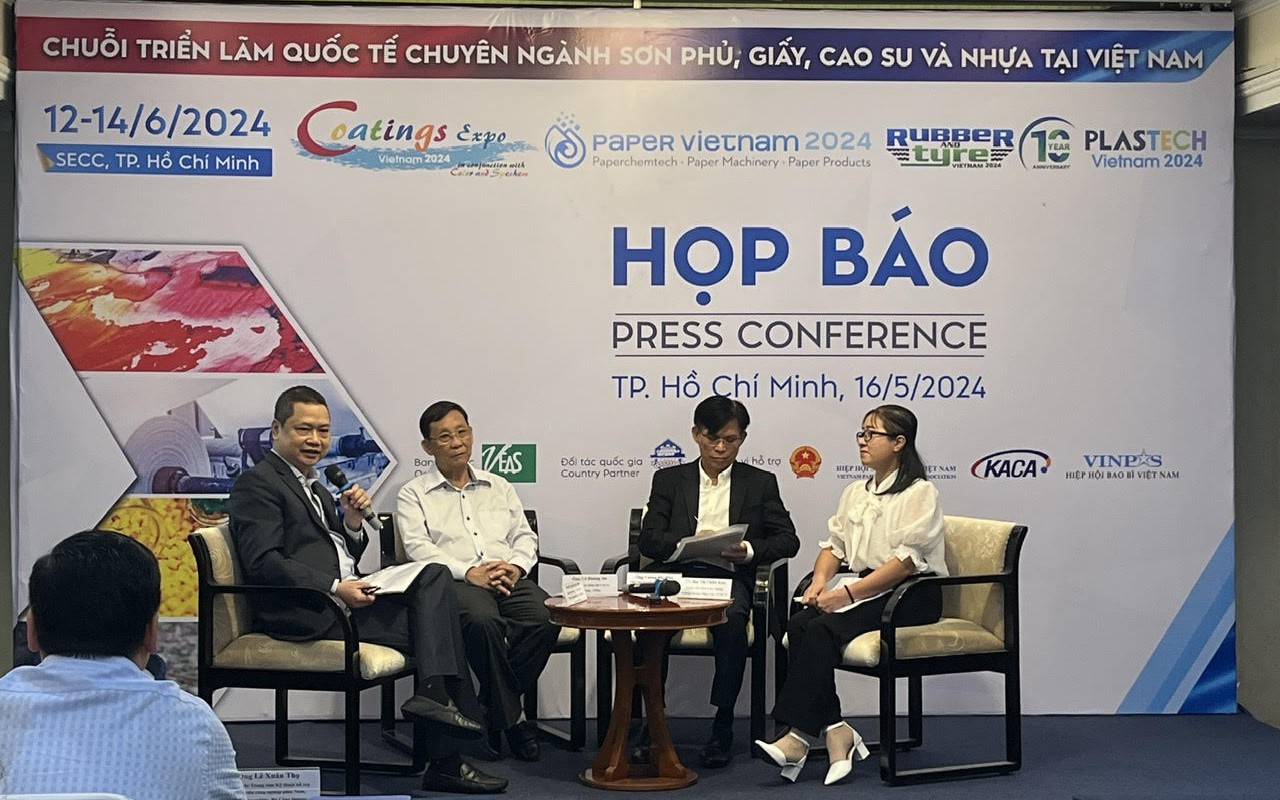 Triển lãm quốc tế ngành sơn phủ, giấy, cao su và nhựa tăng đến 30% quy mô