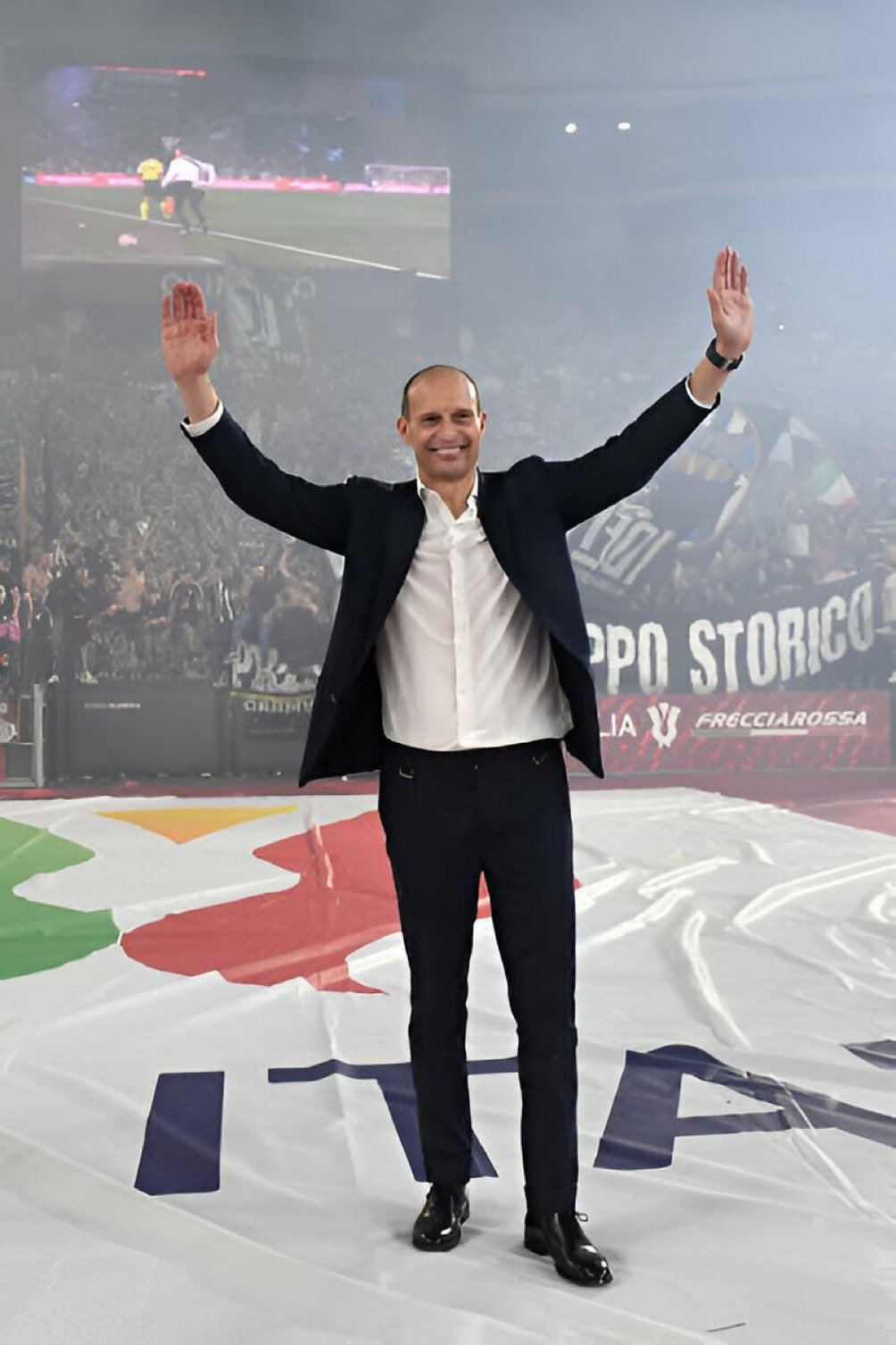 HLV Allegri bị Juventus thải ngay sau khi v&ocirc; địch Coppa Italia- Ảnh 1.